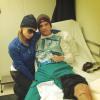 Paris Hilton a posté des photos de l'accident sur son profil Twitter le 18 février 2013.
