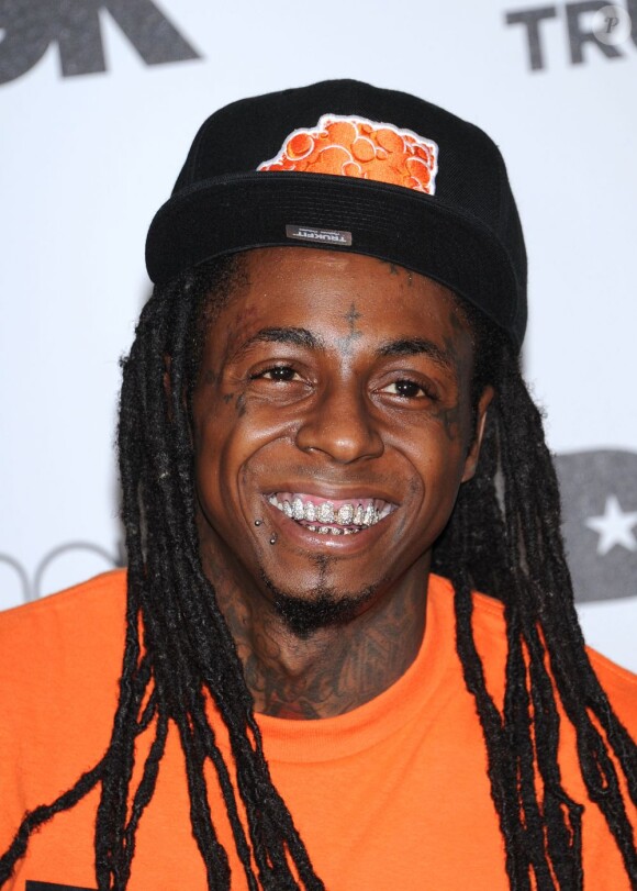 Lil Wayne lors du lancement de sa ligne de vêtements TRUKFIT à Los Angeles. Juin 2012.