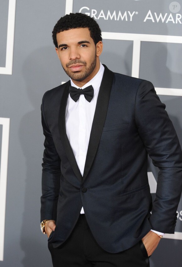 Drake lors des Grammy Awards au Staples Center. Los Angeles, le 10 février 2013.