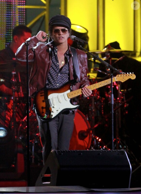 Bruno Mars en janvier 2013 à Los Angeles