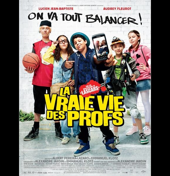 Affiche du film La vrai vie des Profs.