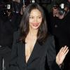 Thandie Newton arrive à la soirée organisée par le chic magazine Harper's Bazaar. Un événement qui a clôturé la Fashion Week de Londres, le 19 février 2013.
