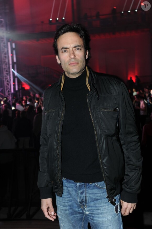 Anthony Delon - Radio FG fête ses 20 ans au Grand Palais à Paris le 5 Avril 2012.