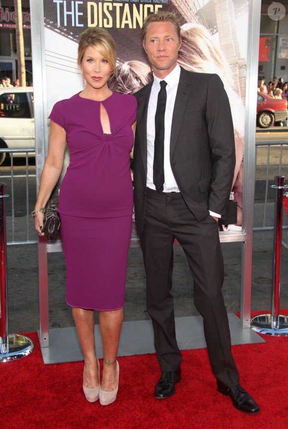 Christina Applegate, enceinte de Sadie, et Martyn LeNoble au Mann Chinese Theatre en août 2010. Le couple s'est marié le 23 février 2013.