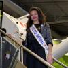 Miss Prestige National, Auline Grac de passage sur l'espace dédié aux cultures des céréales au Salon International de l'Agriculture 2013.