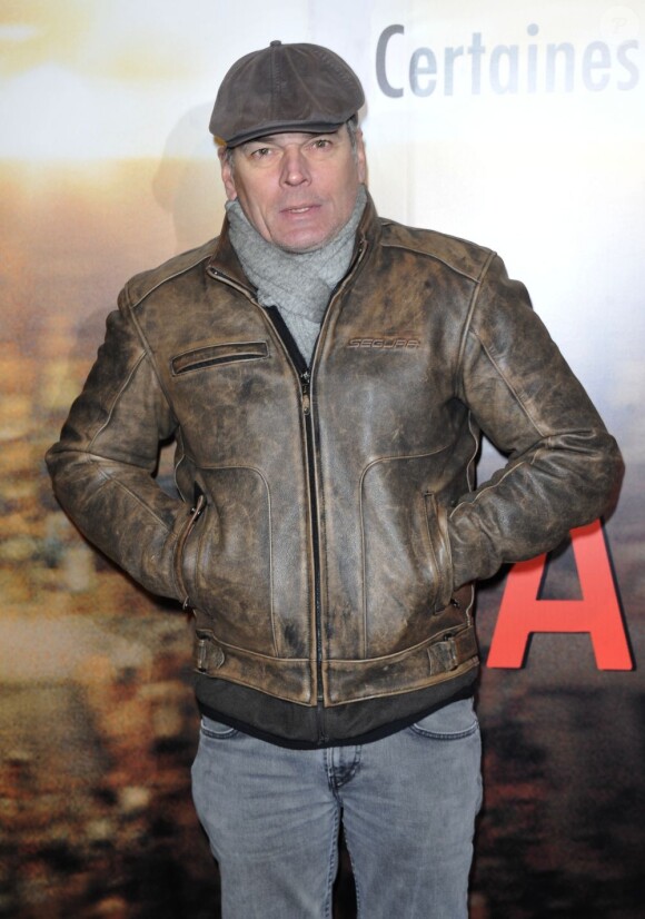 Laurent Baffie invité à l'avant-première du film Jappeloup au Grand Rex à Paris le 26 février 2013.