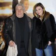 Jean-Pierre Castaldi et Ariane Brodier à l'avant-première du film Jappeloup au Grand Rex à Paris le 26 février 2013.
