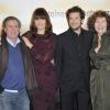 Daniel Auteuil, Marina Hands, Guillaume Canet et Marie Bunel lors de l'avant-première du film Jappeloup au Grand Rex à Paris le 26 février 2013.