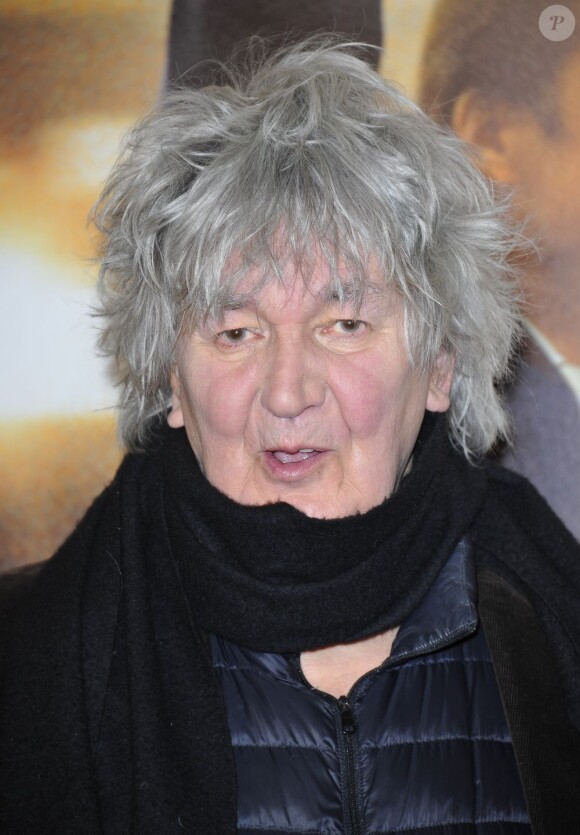 Jacques Higelin pour l'avant-première de Jappeloup au Grand Rex, à Paris, le 26 février 2013.