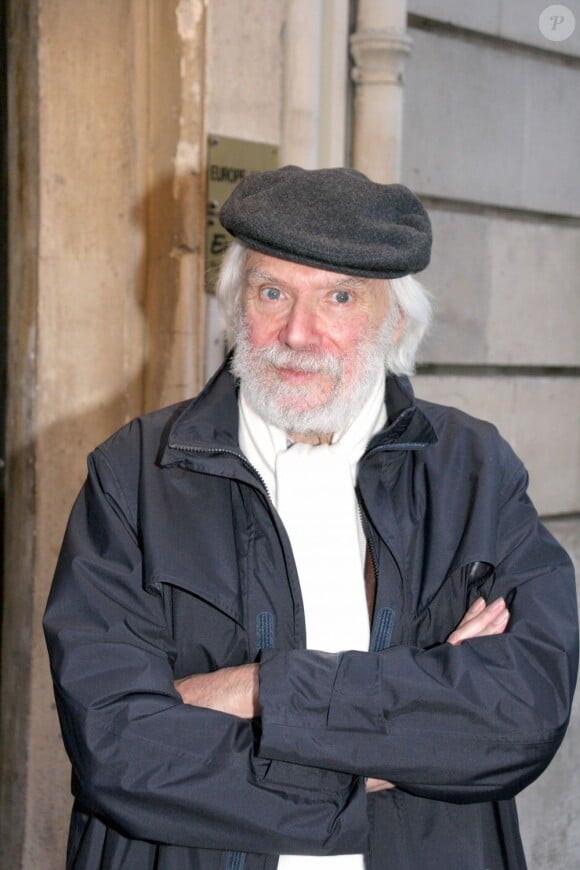 Georges Moustaki à Paris, le 5 décembre 2005. 