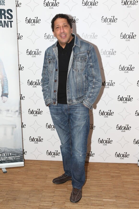 Smaïn lors de l'avant-première du film Un p'tit gars de Menilmontant à Paris le 26 février 2013.