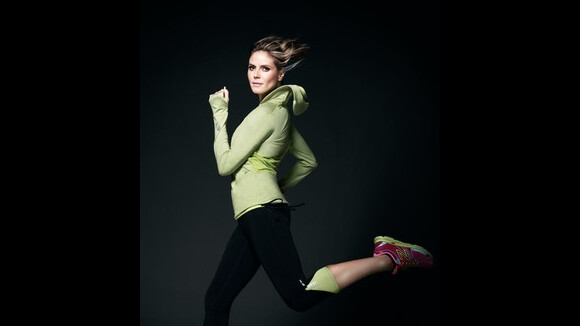 Heidi Klum : Elle conjugue sport et glamour pour New Balance