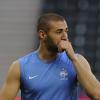 Karim Benzema à la Dambass Arena de Donetsk le 10 juin 2012