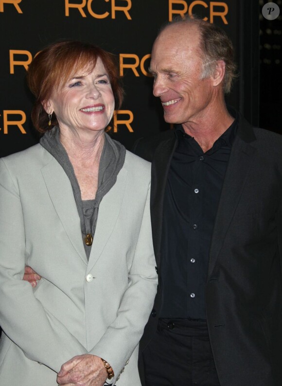 Ed Harris et Amy Madigen à la première du film Phantom à Hollywood, le 27 février 2013.