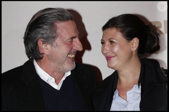 Daniel Auteuil et sa femme Aude Ambroggi lors de l'avant-première de Carnage le 20 novembre 2011.