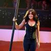 Jenifer superbe lors du Gala de l'Union des Artistes au cirque Alexis Gruss en novembre 2012