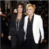 Muriel Robin et Anne Le Nen à l'inauguration de la première boutique concept store de Karl Lagerfeld à Paris, le 28 février 2013.