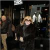 Marianne Faithfull à l'inauguration de la première boutique concept store de Karl Lagerfeld à Paris, le 28 février 2013.