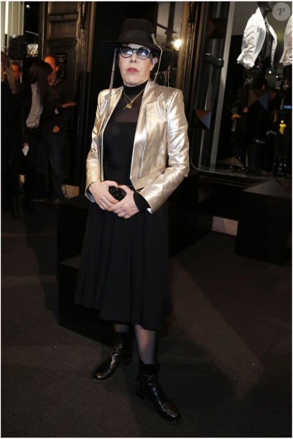 Dani à l'inauguration de la première boutique concept store de Karl Lagerfeld à Paris, le 28 février 2013.