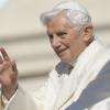 Adieux de Benoît XVI au Vatican, le 27 fevrier 2013.
