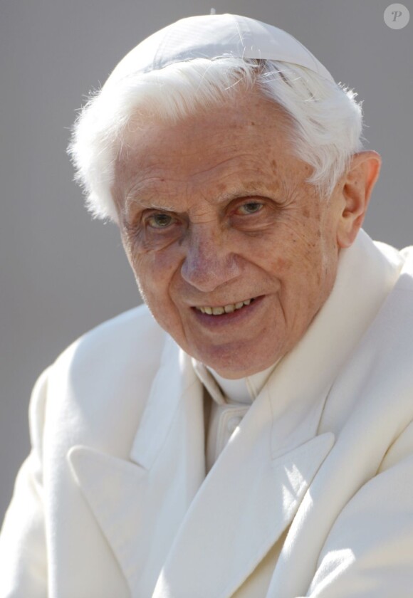 Le pape Benoît XVI au Vatican à Rome en Italie, le 27 fevrier 2013.