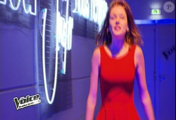 Angelina Wismes dans The Voice 2, samedi 2 mars 2013 sur TF1