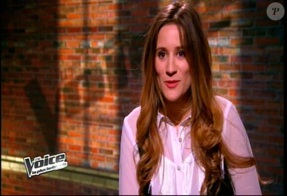 Maeva dans The Voice 2, samedi 2 mars 2013 sur TF1