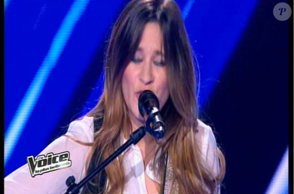 Maeva dans The Voice 2, samedi 2 mars 2013 sur TF1
