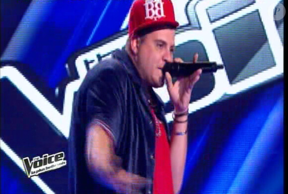 Lord Bitum dans The Voice 2, samedi 2 mars 2013 sur TF1