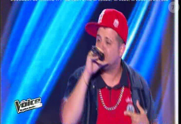 Lord Bitum dans The Voice 2, samedi 2 mars 2013 sur TF1