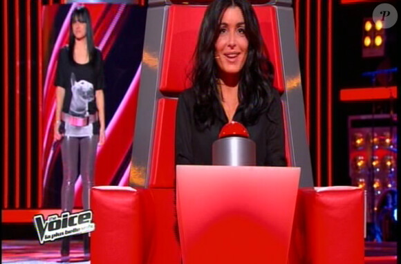 Justine dans The Voice 2, samedi 2 mars 2013 sur TF1
