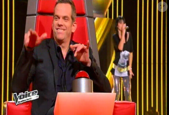 Justine dans The Voice 2, samedi 2 mars 2013 sur TF1