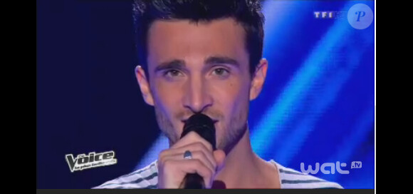 Benjamin dans The Voice 2, samedi 2 mars 2013 sur TF1