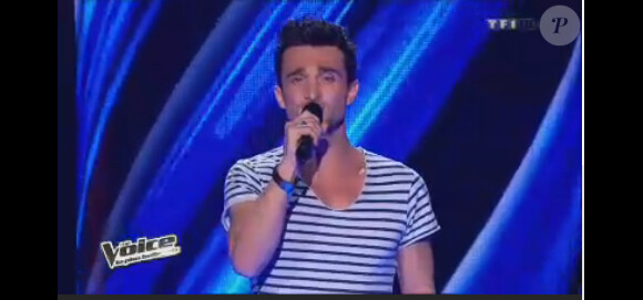 Benjamin dans The Voice 2, samedi 2 mars 2013 sur TF1
