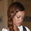 Rihanna arrive à l'aéroport de Los Angeles pour prendre un vol à destination de Londres. Le 3 mars 2013.