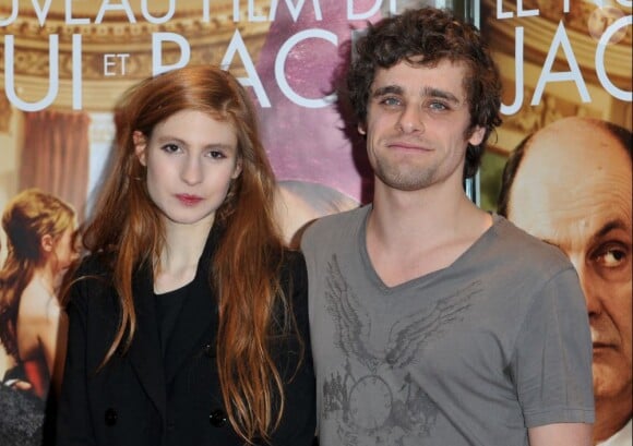 Agathe Bonitzer et Arthur Dupont lors de l'avant-première du film Au bout du conte à Paris le 4 mars 2013