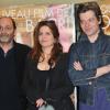 Agnès Jaoui, Jean-Pierre Bacri et Benjamin Biolay lors de l'avant-première du film Au bout du conte à Paris le 4 mars 2013