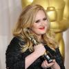 Adele aux Oscars à Los Angeles, le 24 février 2013.