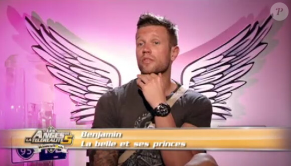 Benjamin dans Les Anges de la télé-réalité 5 sur NRJ 12 le mardi 5 mars 2013