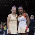 Serena Williams et Victoria Azarenka au Madison Square Garden de New York le 4 mars 2013