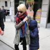 Michelle Williams et sa fille Matilda font du shopping à New York le 6 mars 2013
