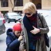 Michelle Williams et sa fille Matilda font du shopping à New York le 6 mars 2013