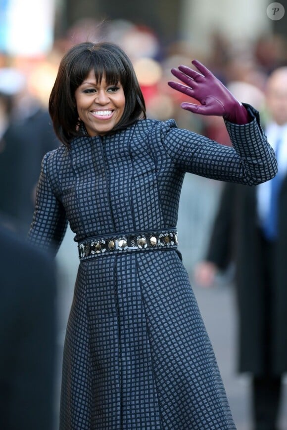 Michelle Obama à Washington, le 21 janvier 2013.