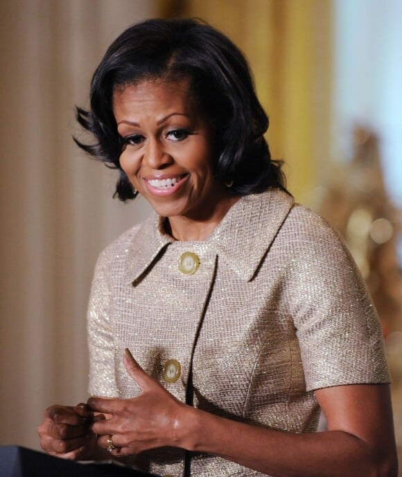 Michelle Obama à la Maison Blanche, le 28 novembre 2012.