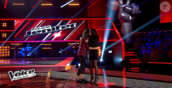 Sarah dans The Voice 2 samedi 9 mars 2013 sur TF1