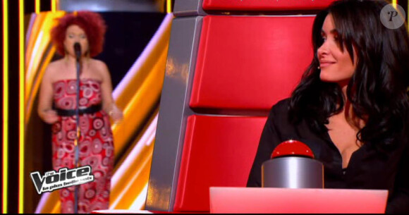 Neena dans The Voice 2 samedi 9 mars 2013 sur TF1