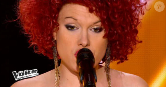 Neena dans The Voice 2 samedi 9 mars 2013 sur TF1