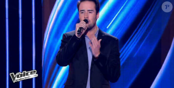 Quentin d'Anglas dans The Voice 2 samedi 9 mars 2013 sur TF1