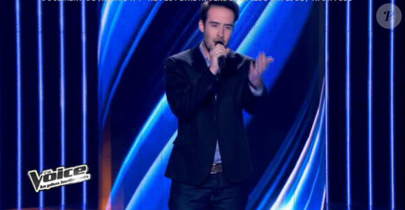 Quentin d'Anglas dans The Voice 2 samedi 9 mars 2013 sur TF1