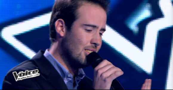 Quentin d'Anglas dans The Voice 2 samedi 9 mars 2013 sur TF1